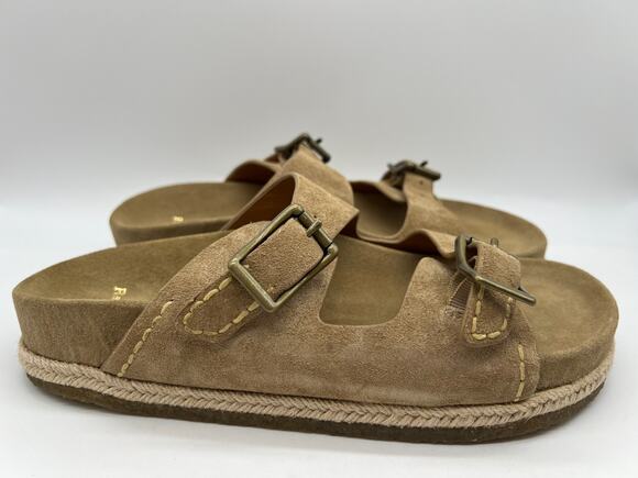 Polo Ralph Lauren Turbach Sandals Beige Suede Men Size 10D New main image 13